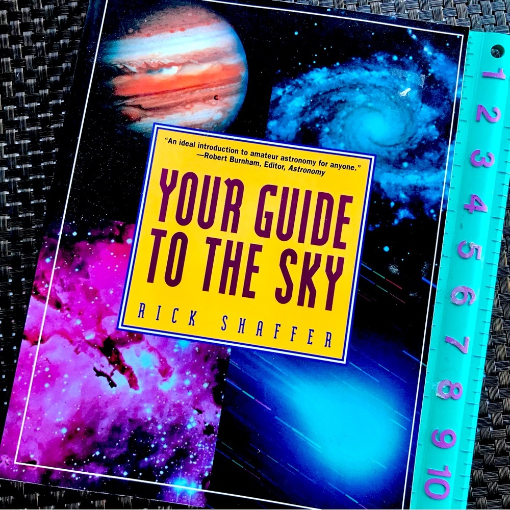 VINTAGE 👉 FREE WithPurchase👈 GUIDE TO THE SKY | Astronomy Book byRick Shaffer